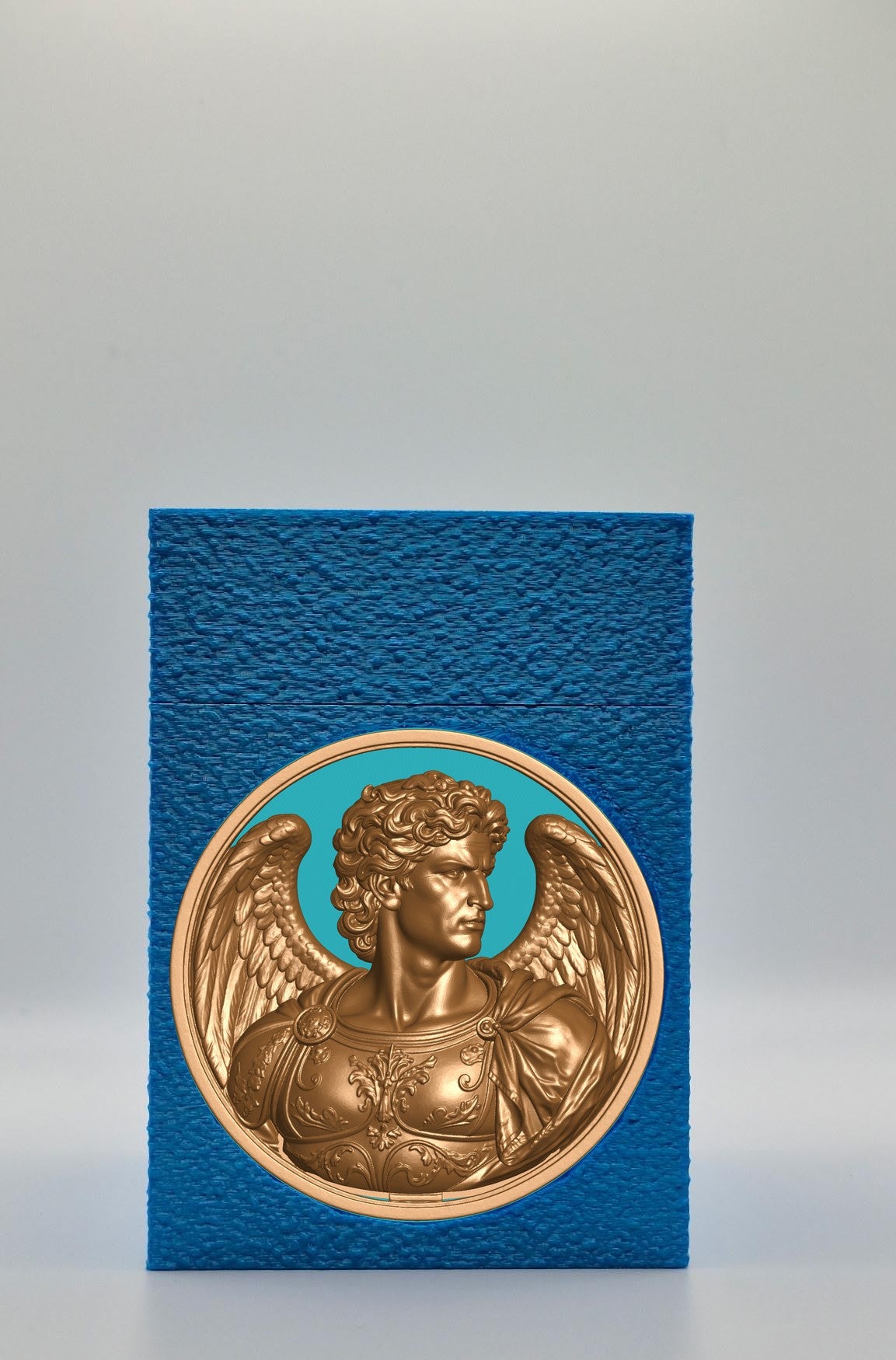 Angel Card Box — Blue