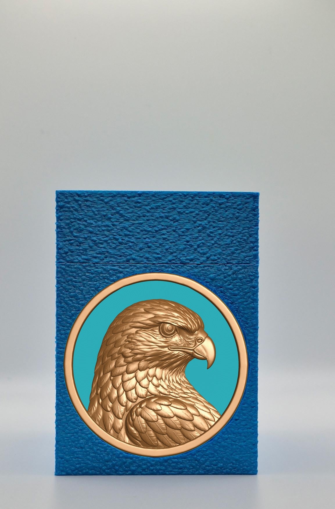 Eagle Card Box — Blue