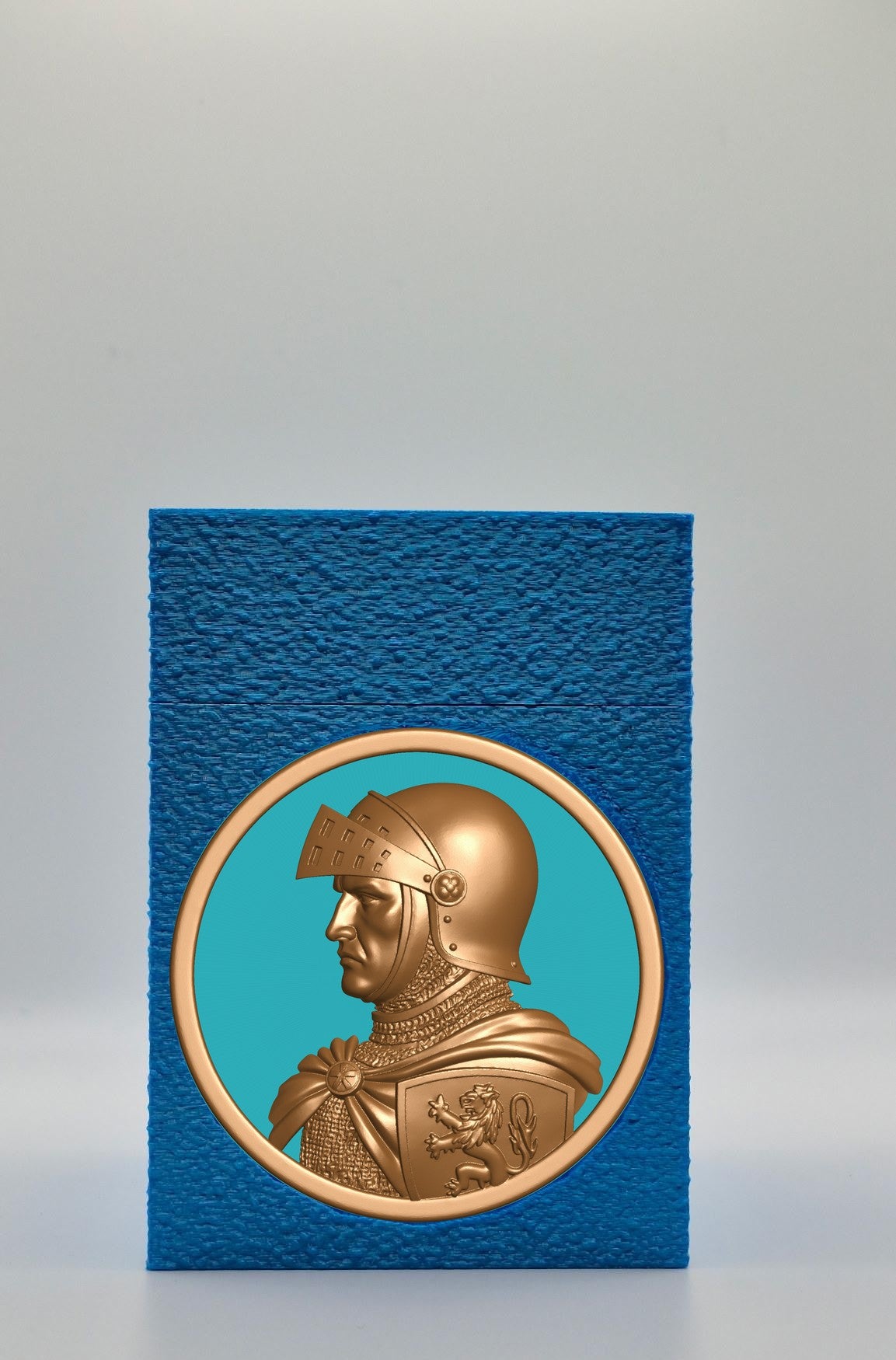Knight Card Box — Blue