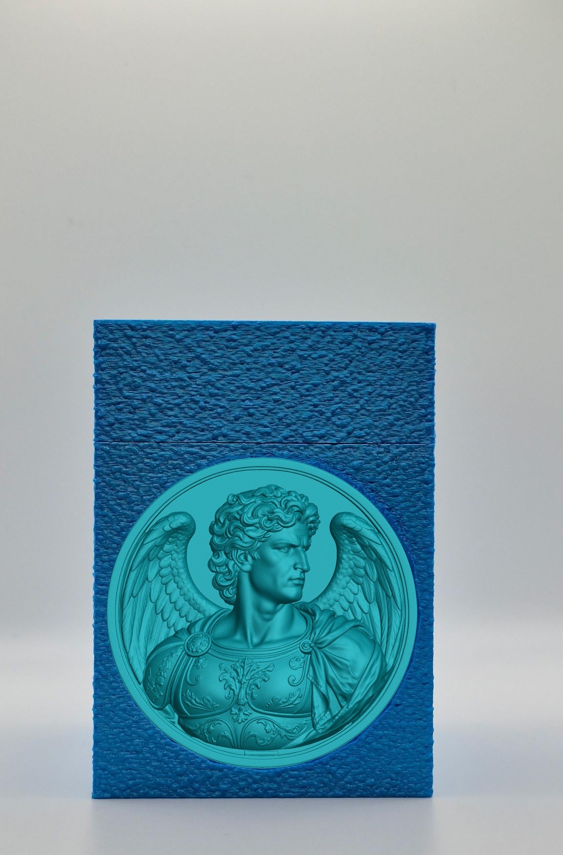 Angel Card Box — Blue