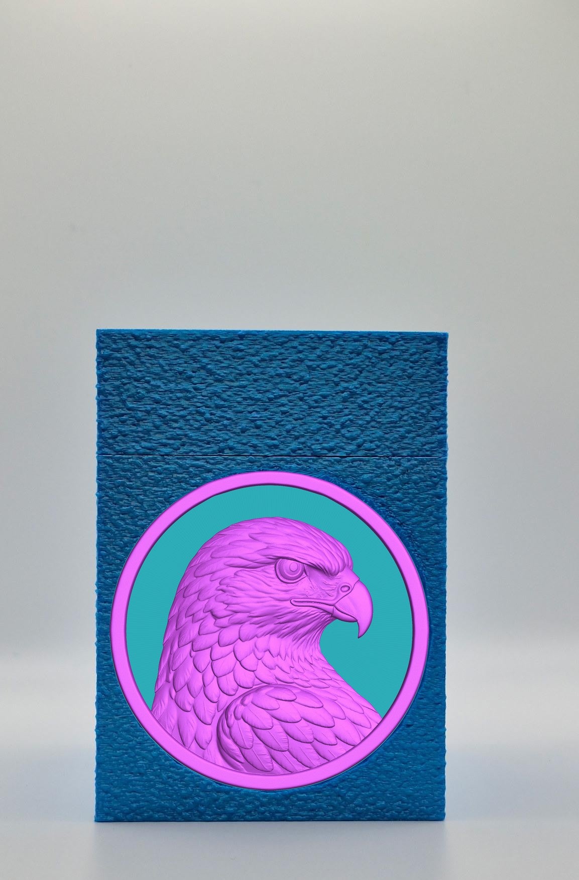 Eagle Card Box — Blue