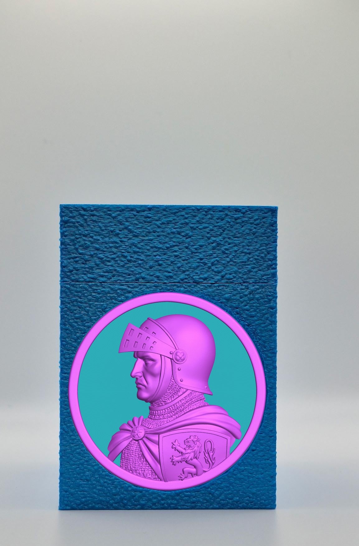 Knight Card Box — Blue