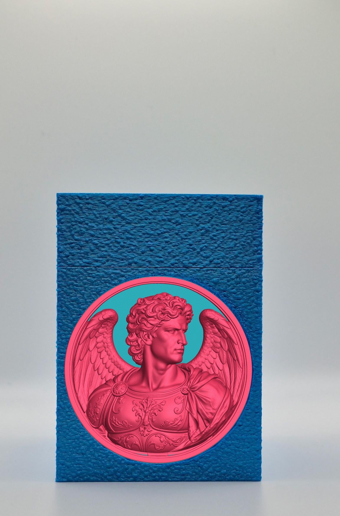 Angel Card Box — Blue