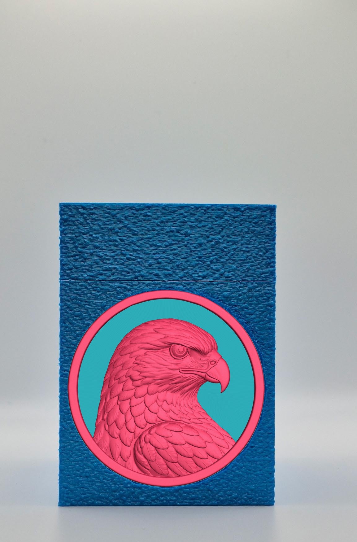 Eagle Card Box — Blue