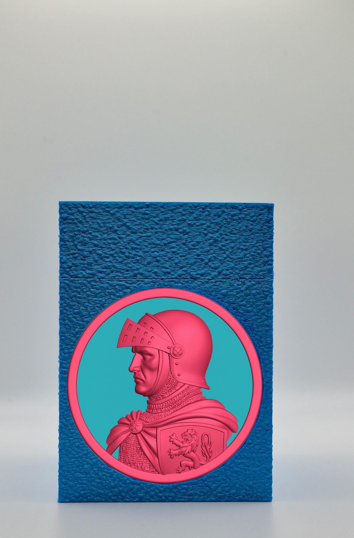 Knight Card Box — Blue
