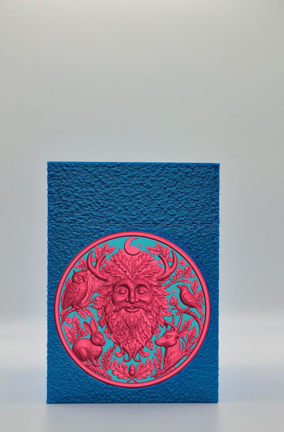 Tree Spirit Card Box — Blue