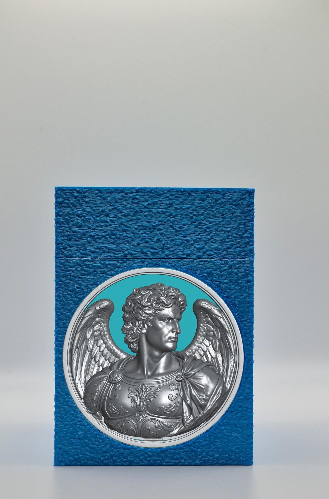 Angel Card Box — Blue