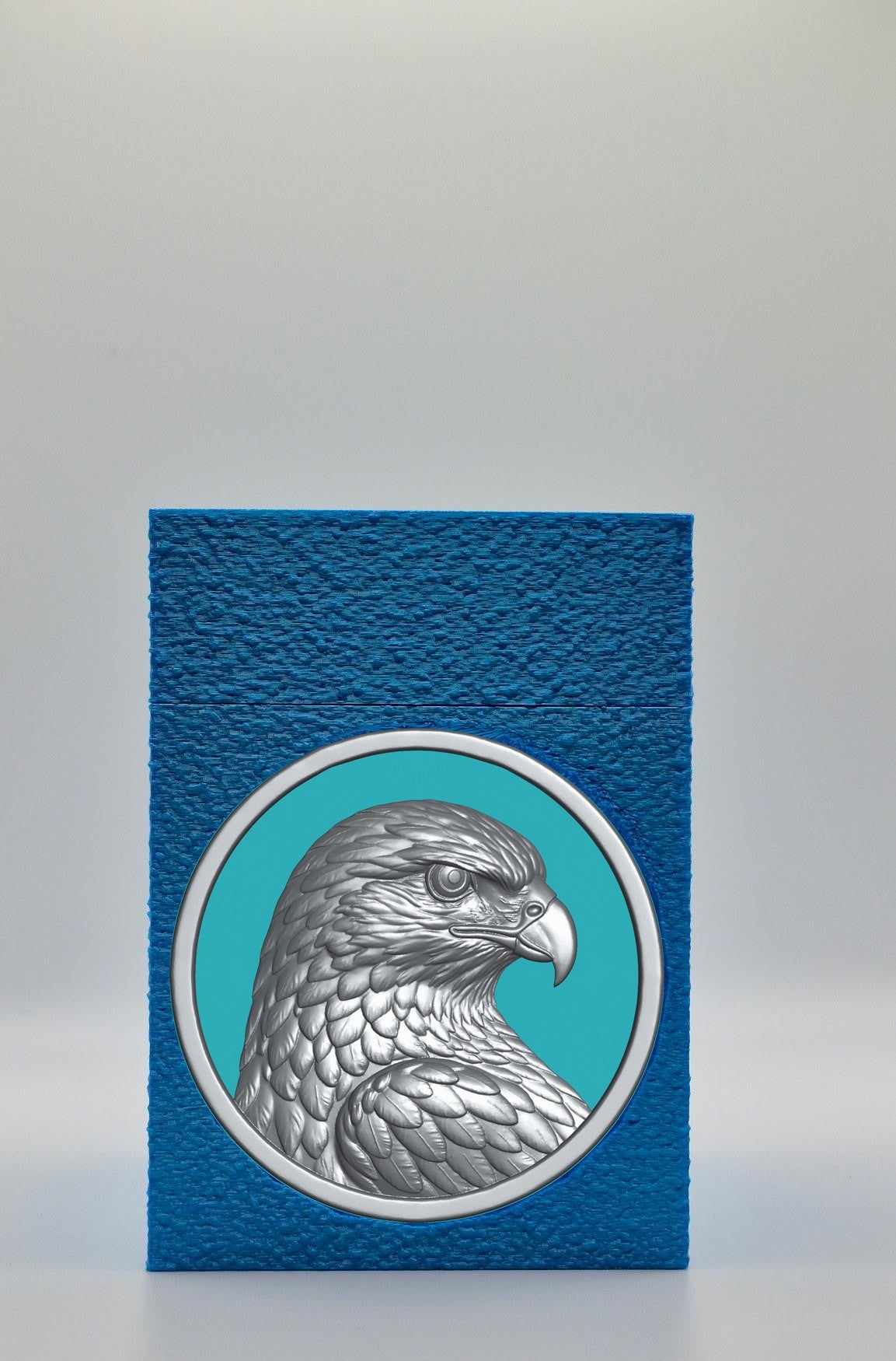 Eagle Card Box — Blue