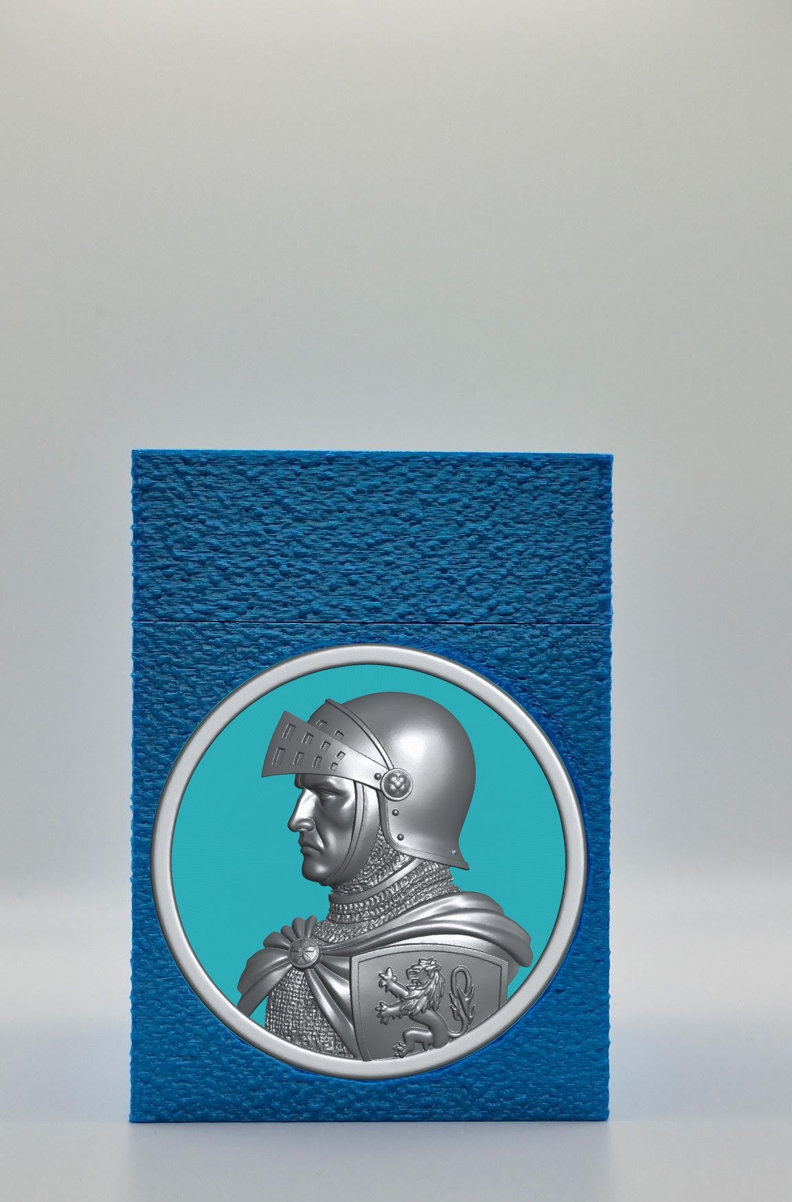 Knight Card Box — Blue