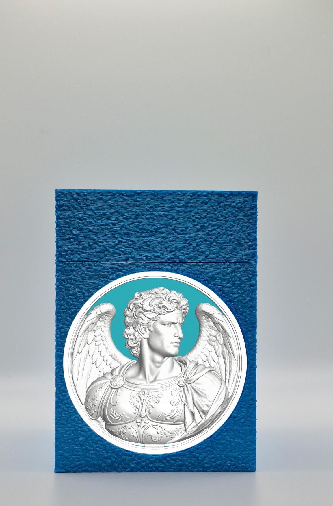 Angel Card Box — Blue