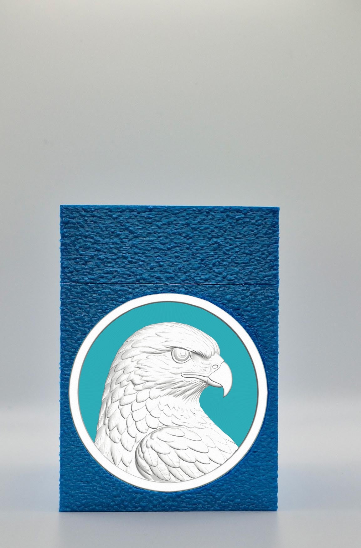 Eagle Card Box — Blue