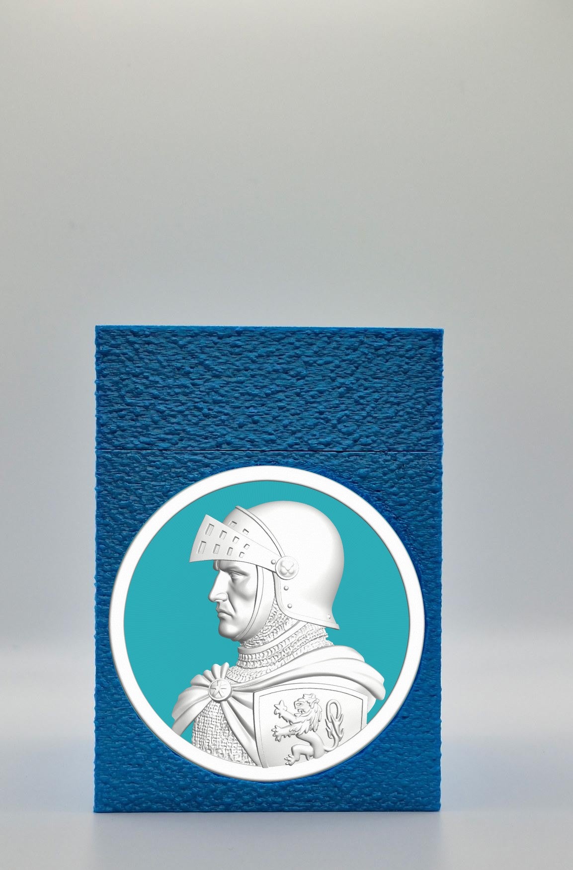 Knight Card Box — Blue