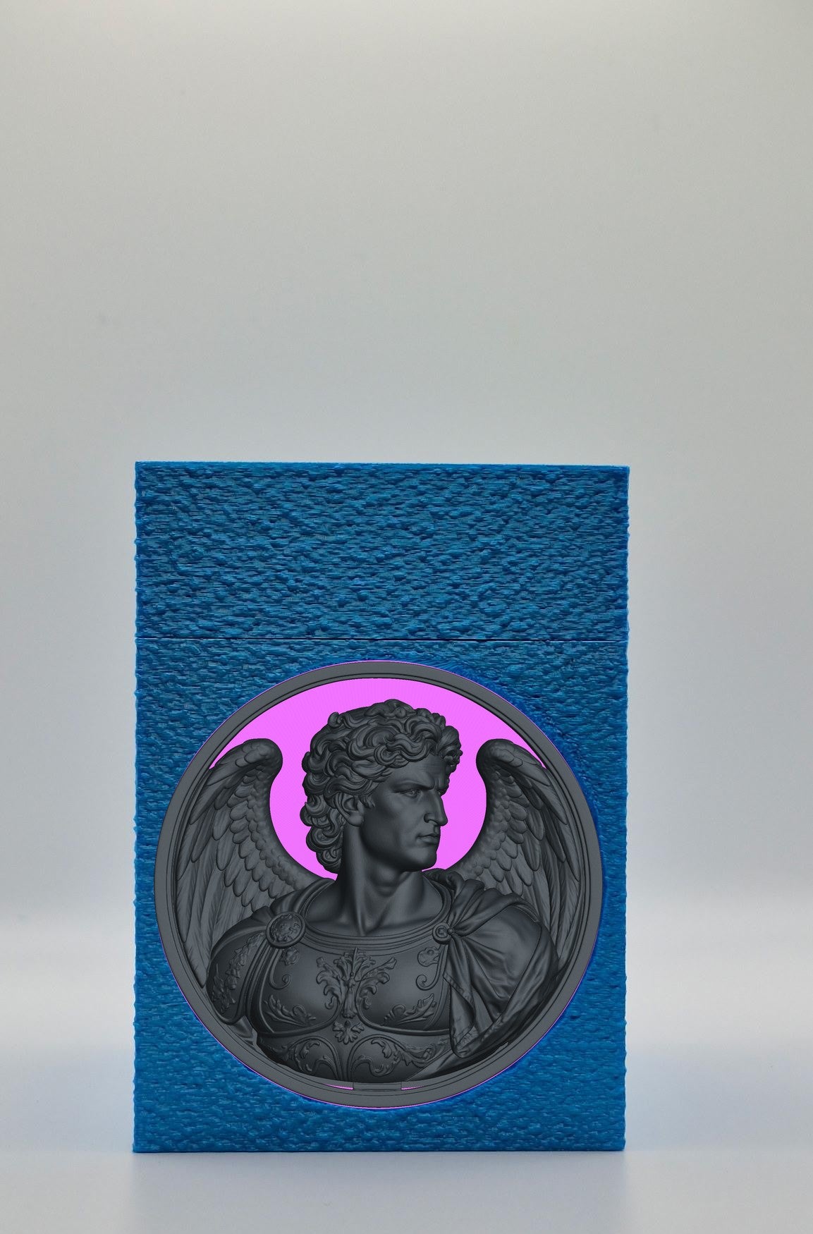 Angel Card Box — Blue