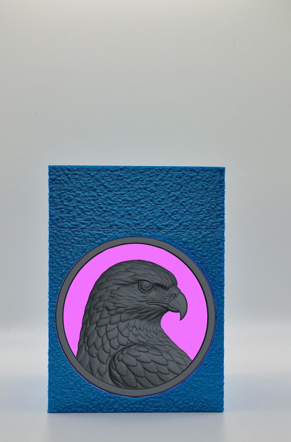 Eagle Card Box — Blue