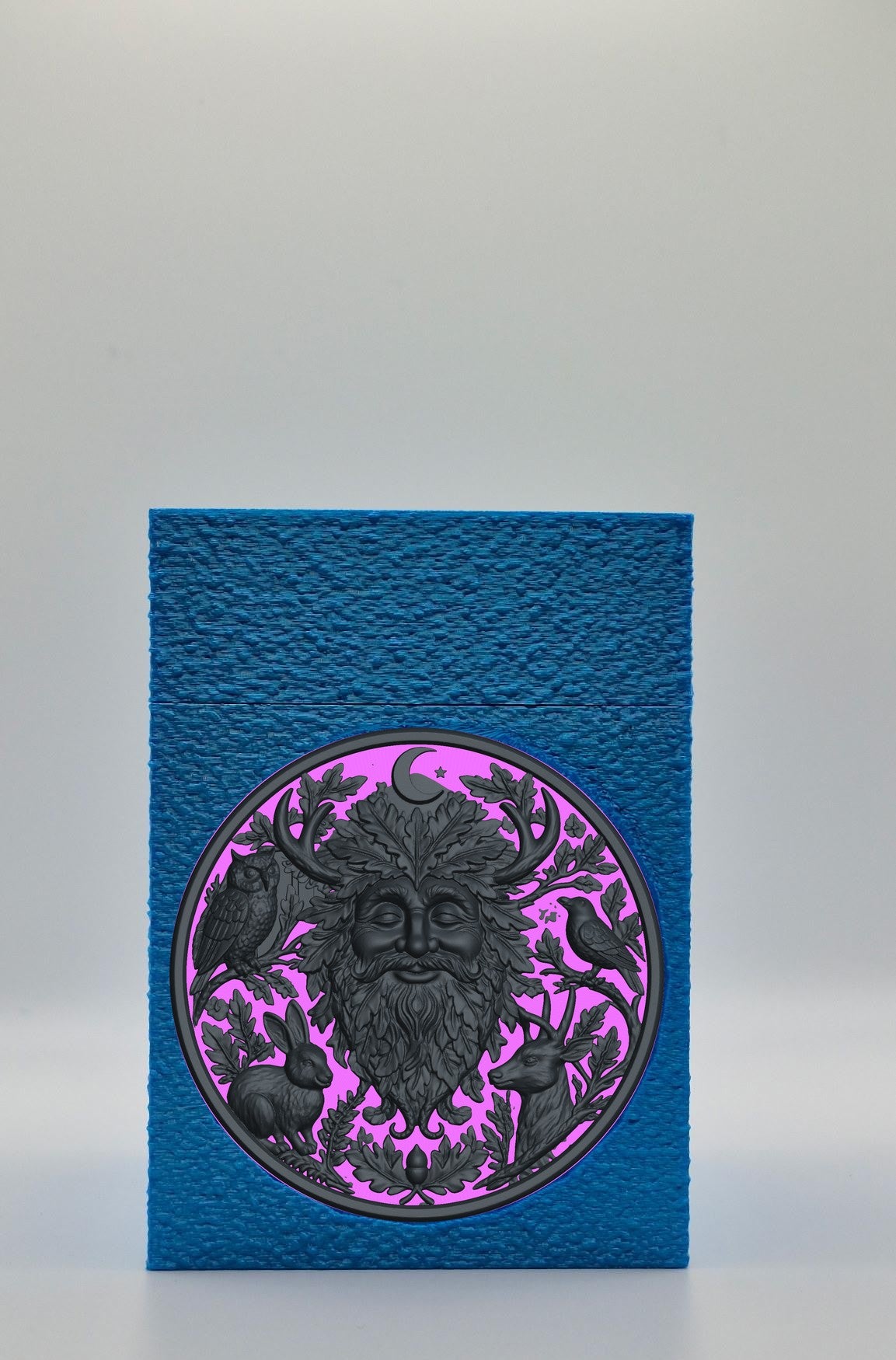 Tree Spirit Card Box — Blue
