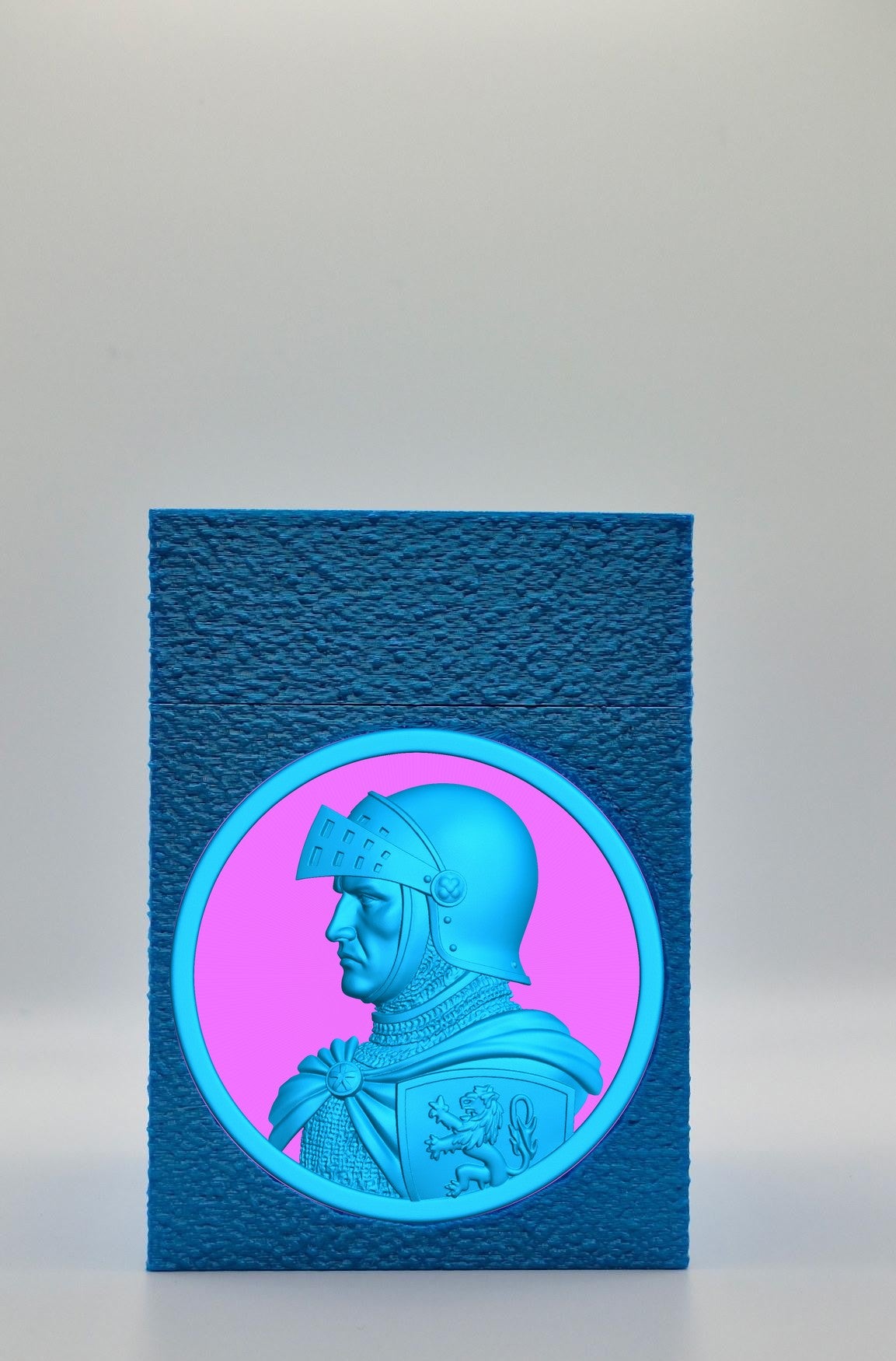 Knight Card Box — Blue