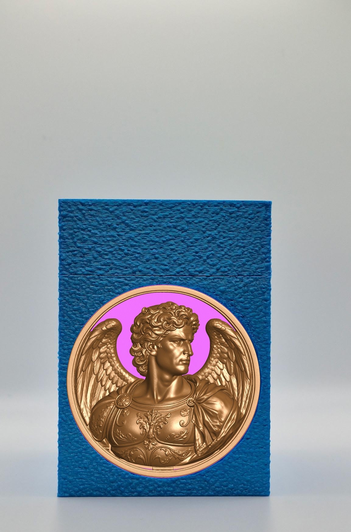Angel Card Box — Blue