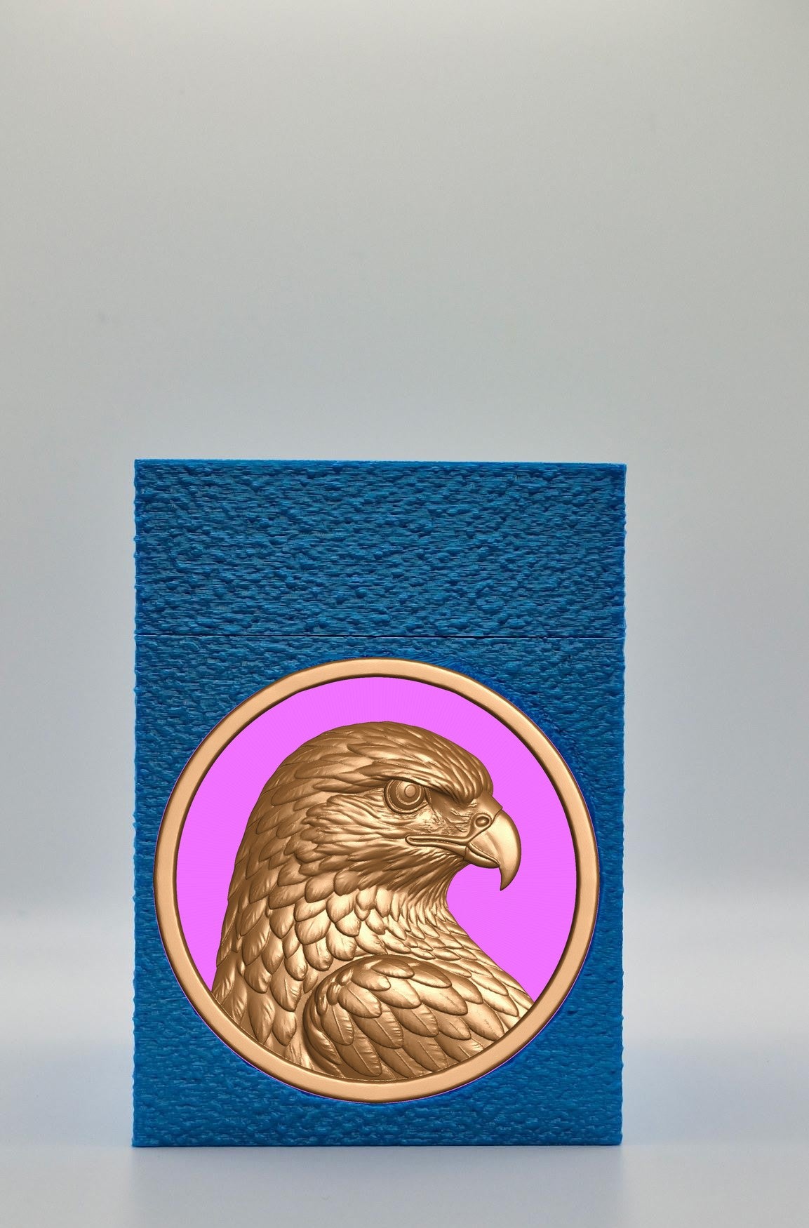 Eagle Card Box — Blue