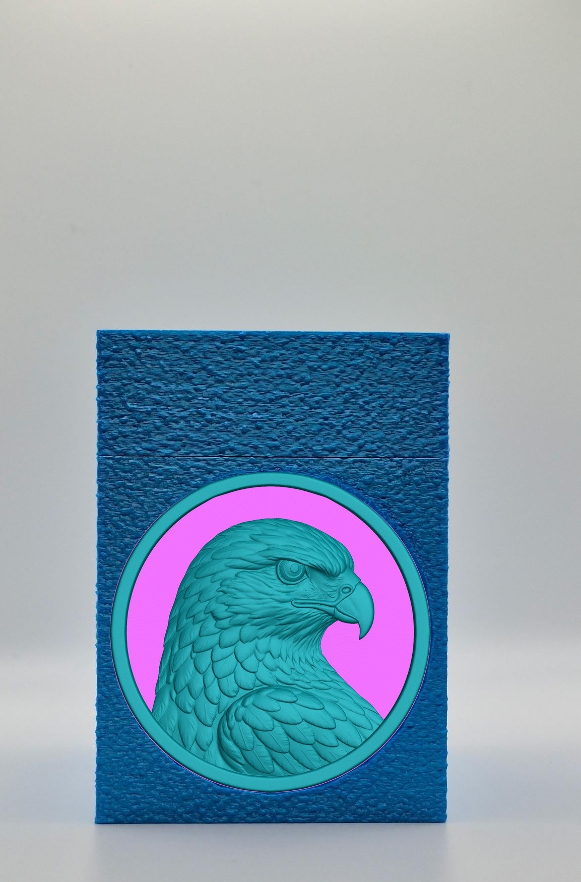 Eagle Card Box — Blue