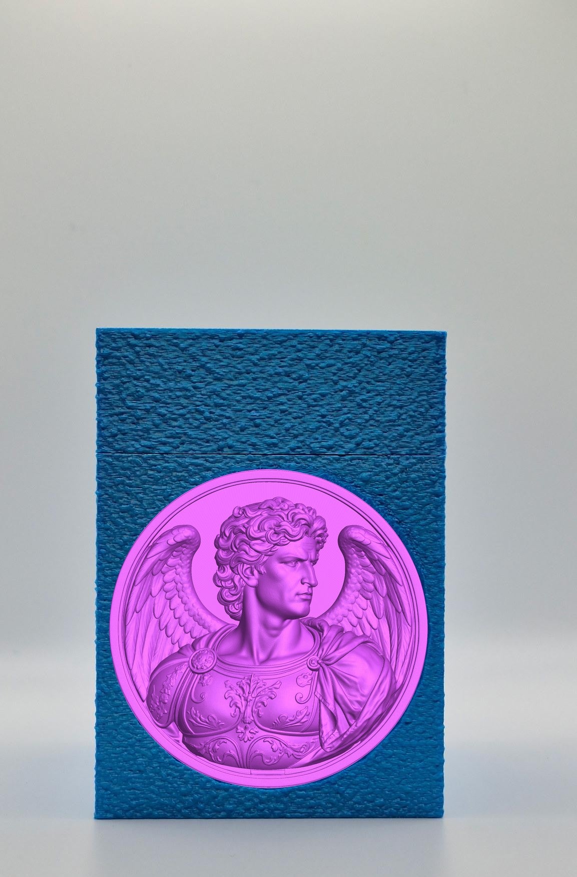 Angel Card Box — Blue