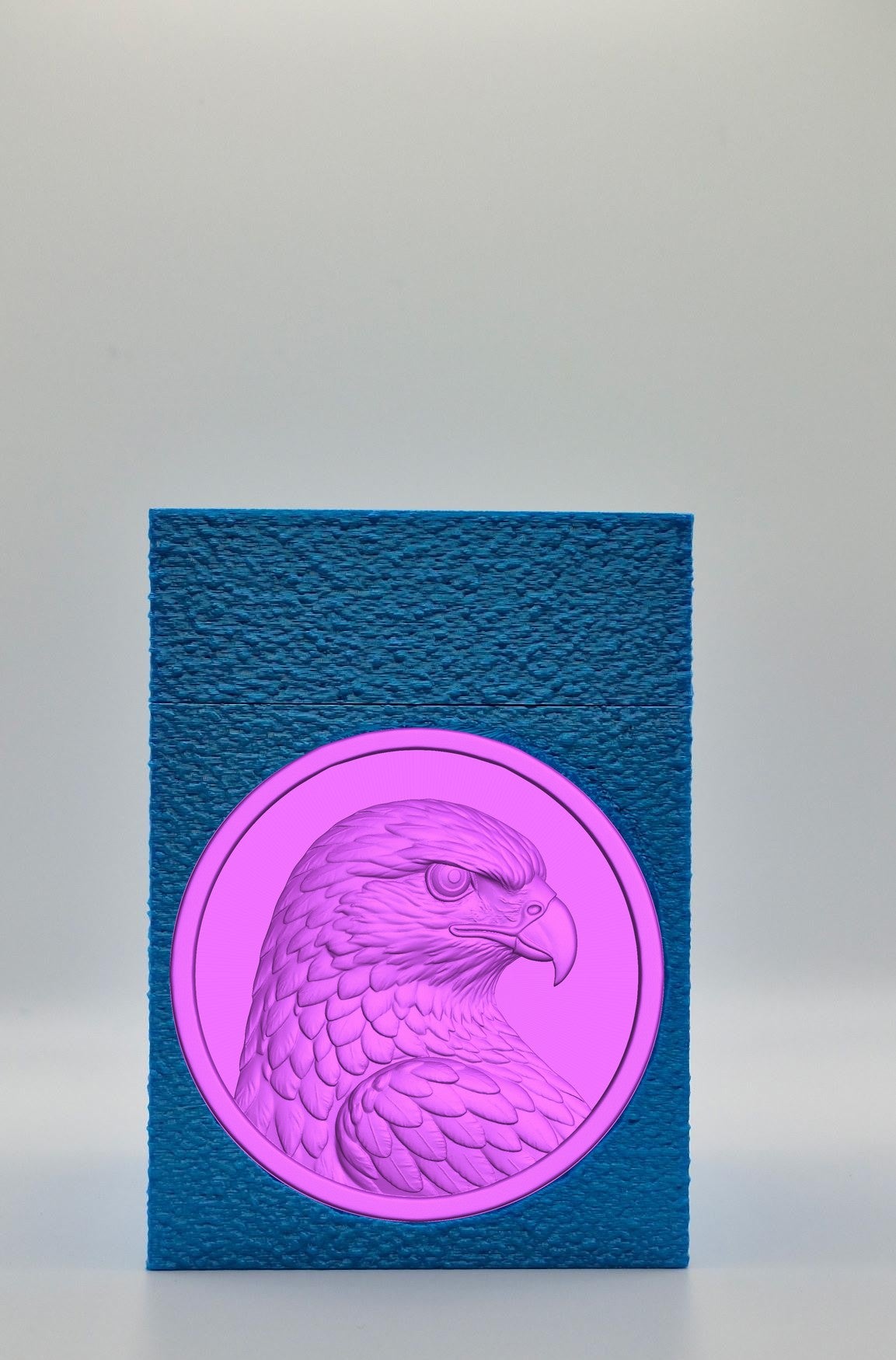 Eagle Card Box — Blue