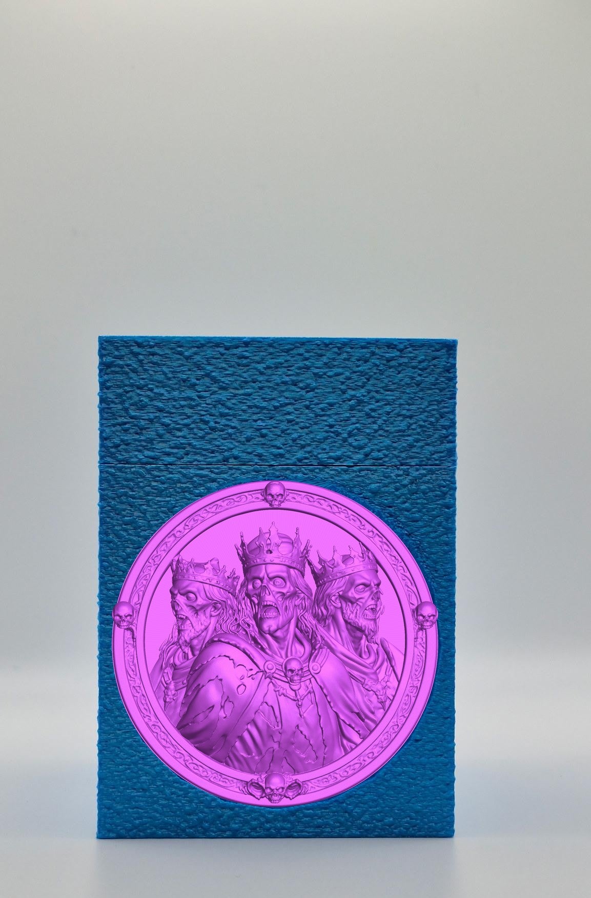 Zombie King Card Box — Blue