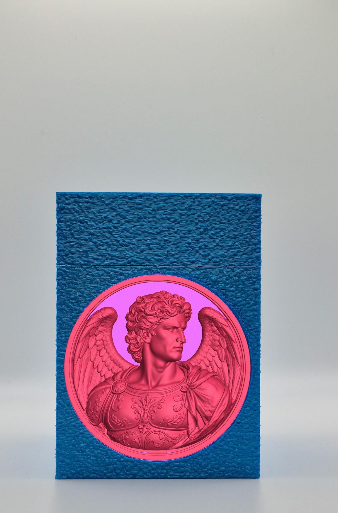Angel Card Box — Blue