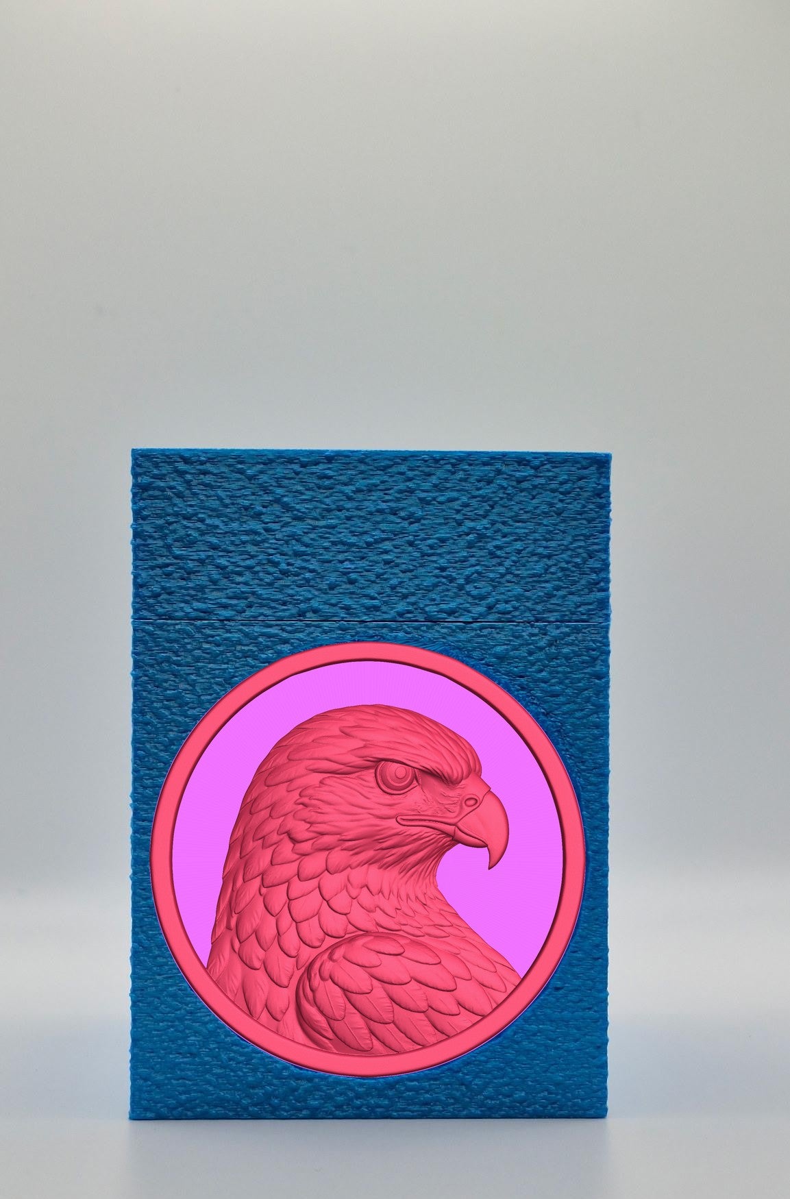 Eagle Card Box — Blue
