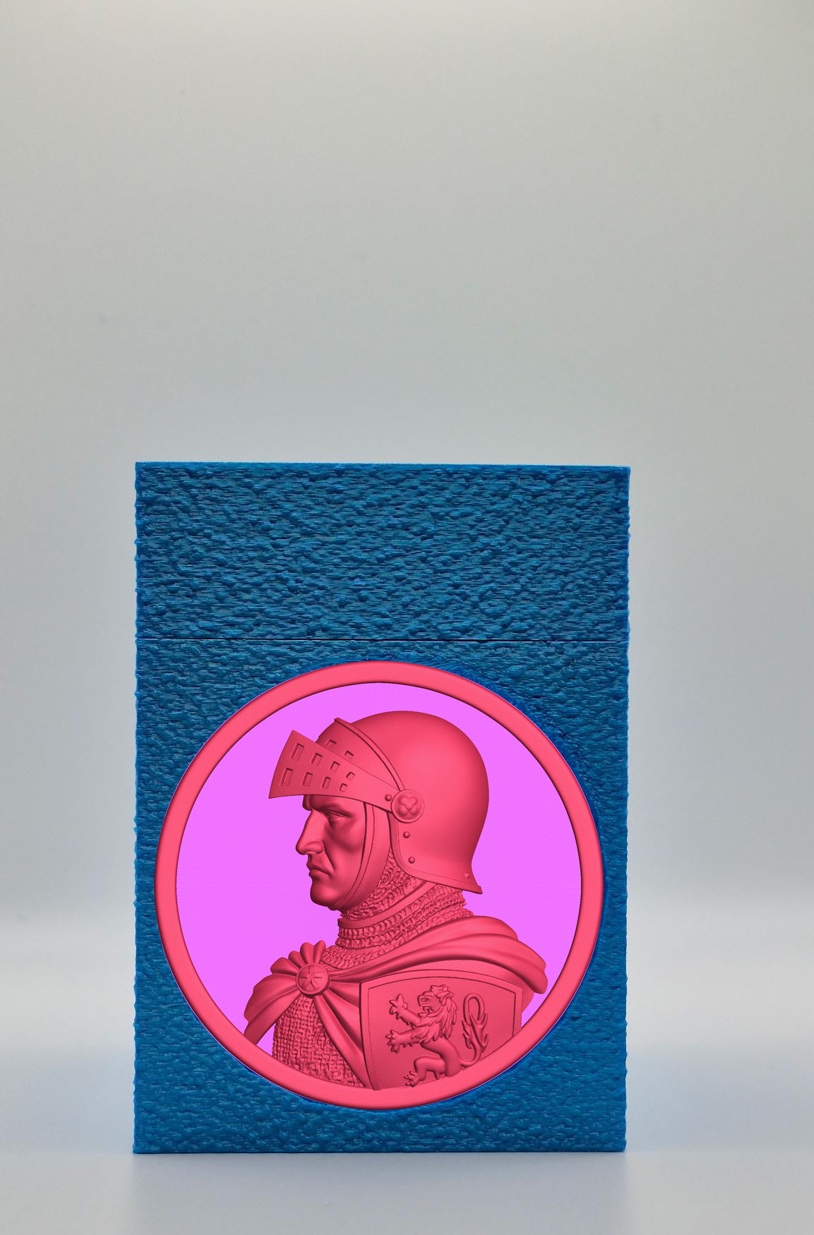 Knight Card Box — Blue