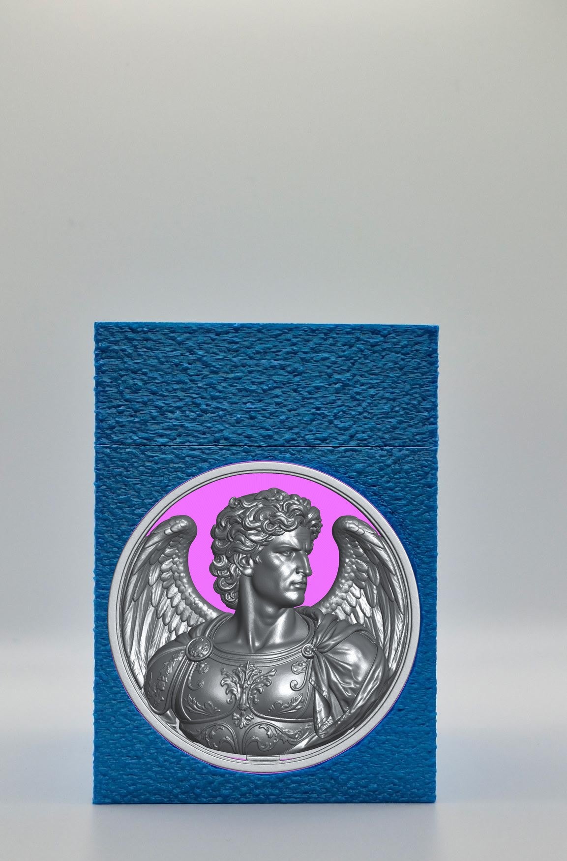 Angel Card Box — Blue
