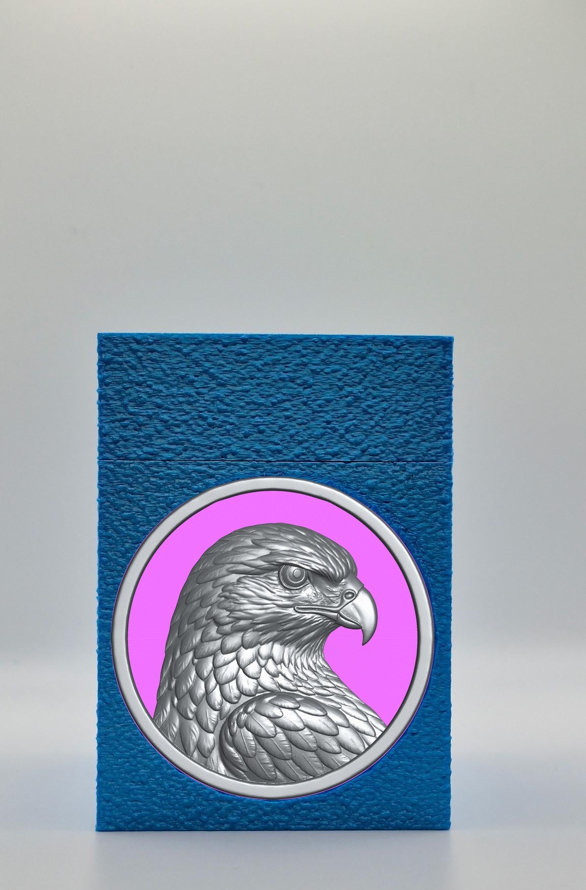 Eagle Card Box — Blue