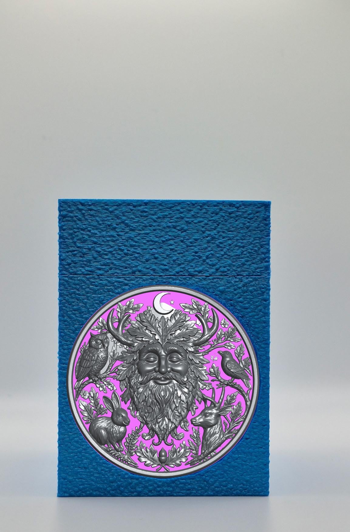 Tree Spirit Card Box — Blue