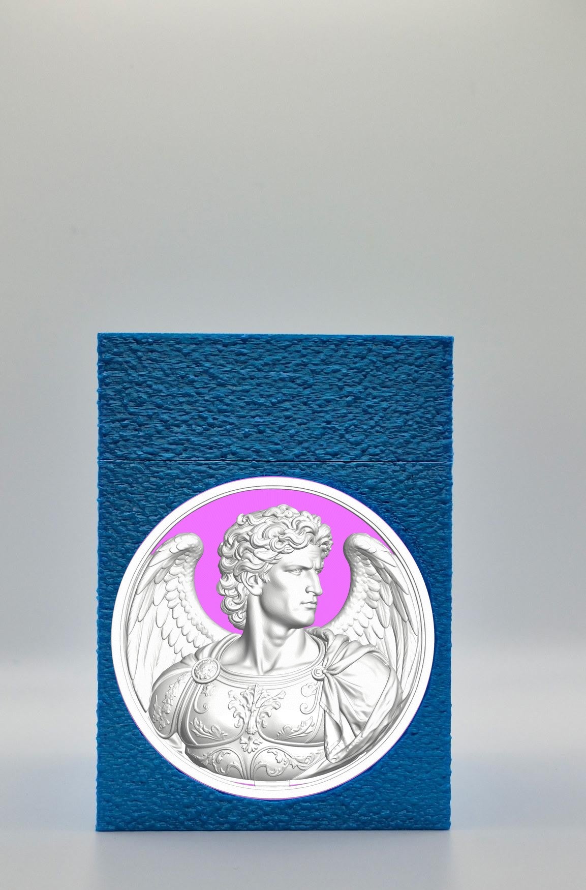 Angel Card Box — Blue