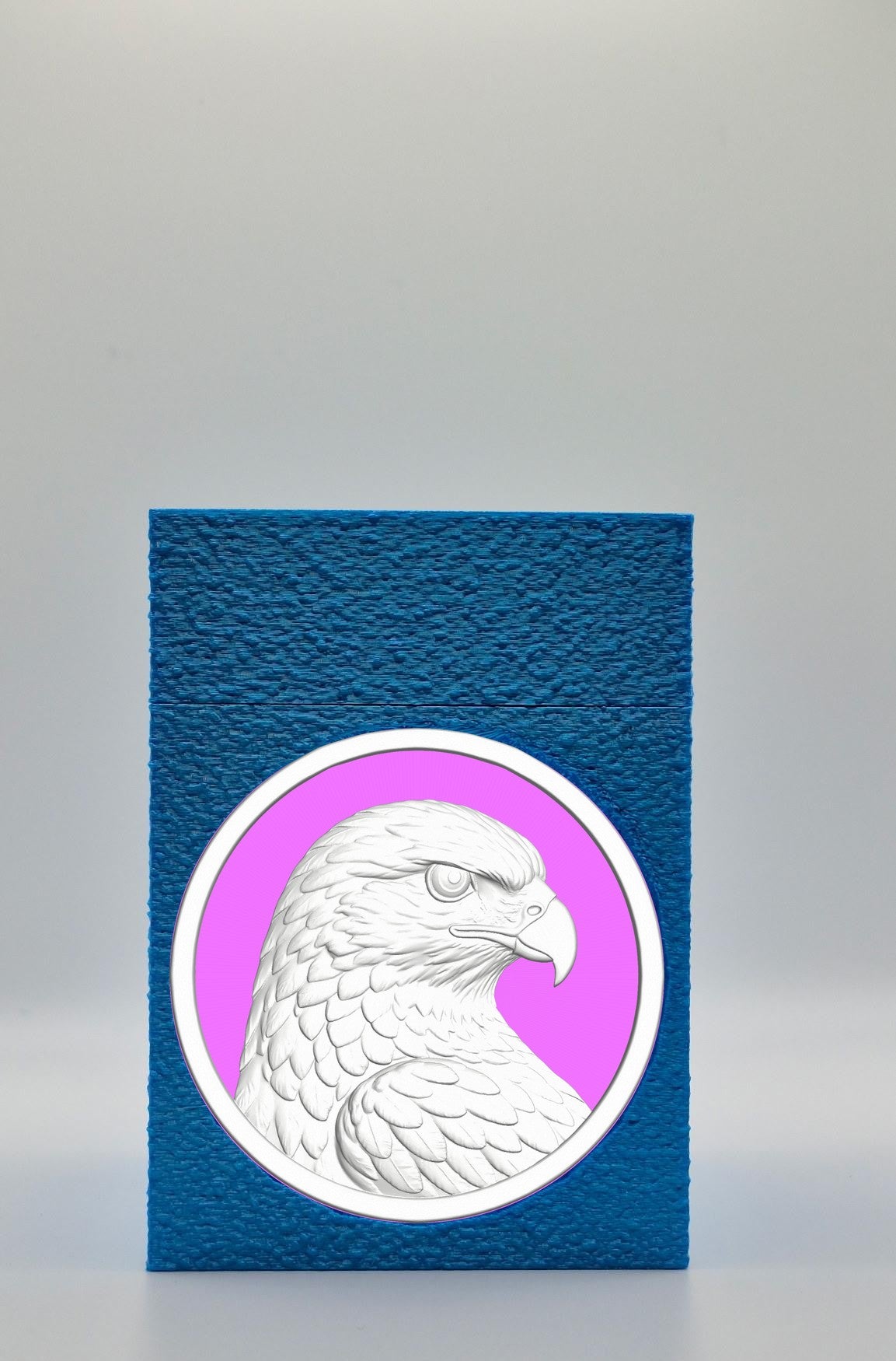 Eagle Card Box — Blue