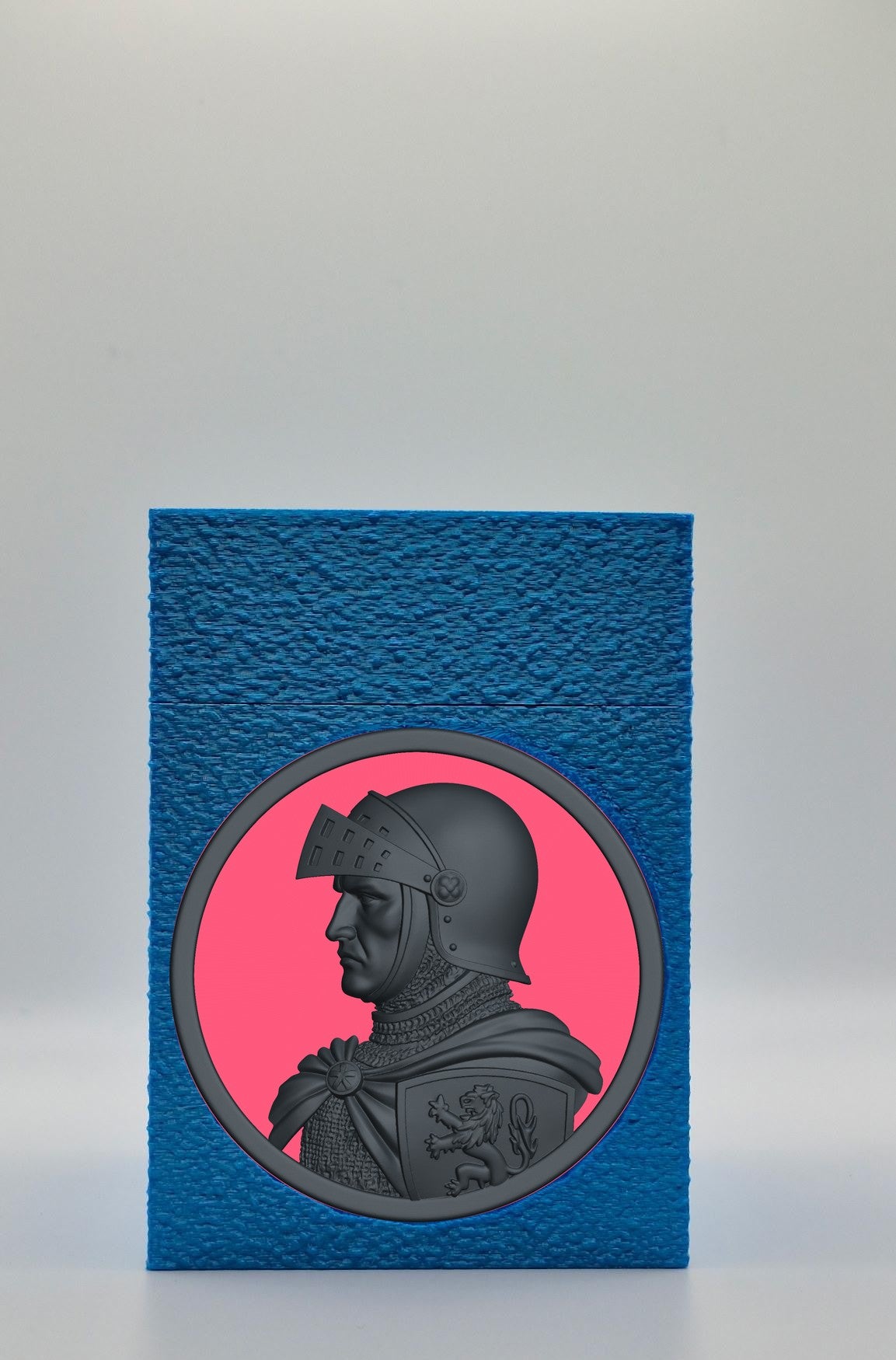 Knight Card Box — Blue