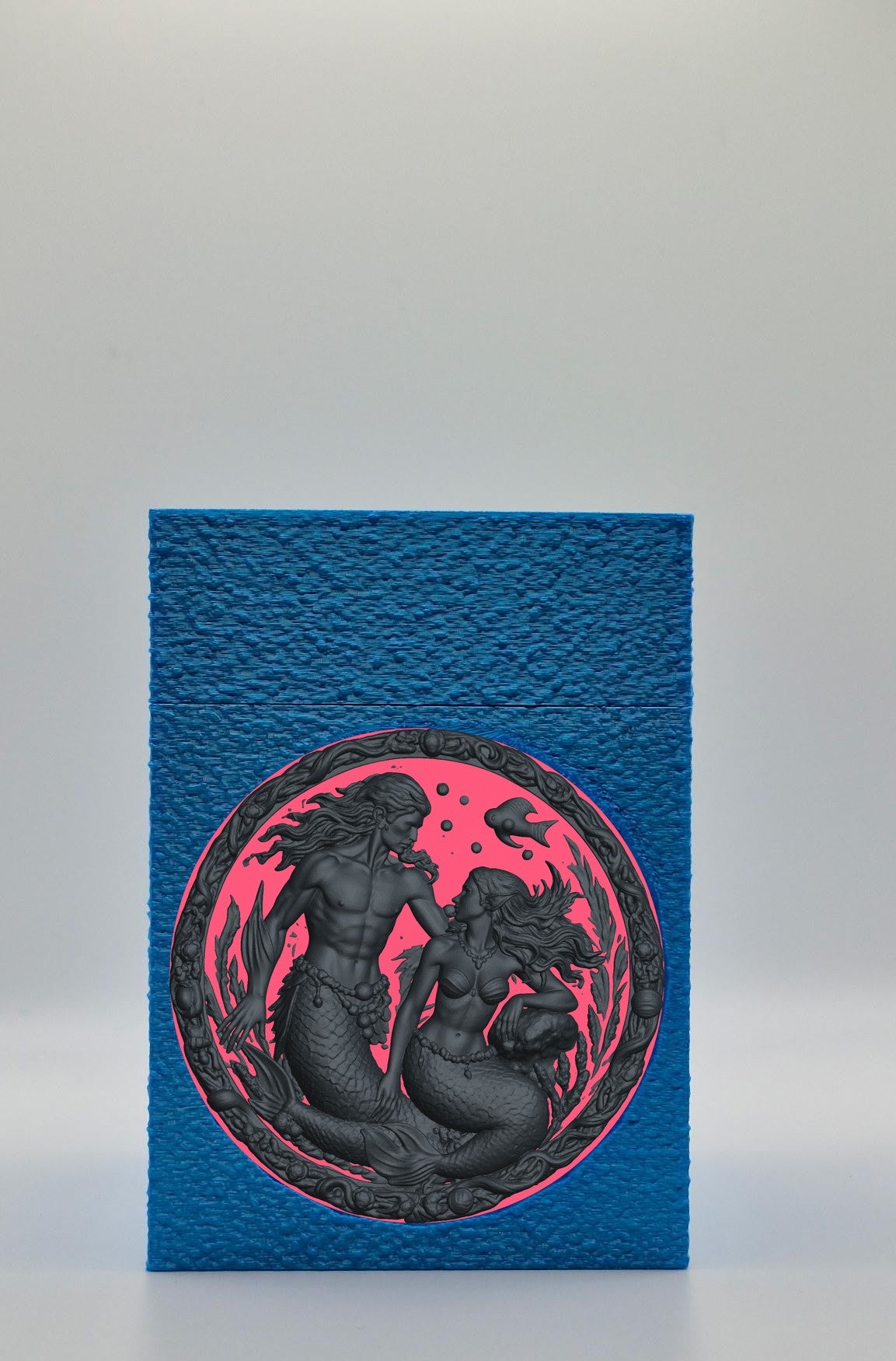 Merfolk Card Box — Blue