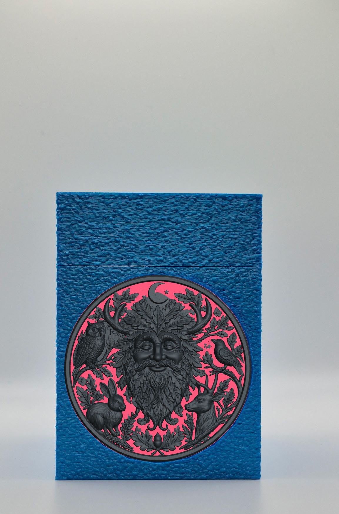 Tree Spirit Card Box — Blue