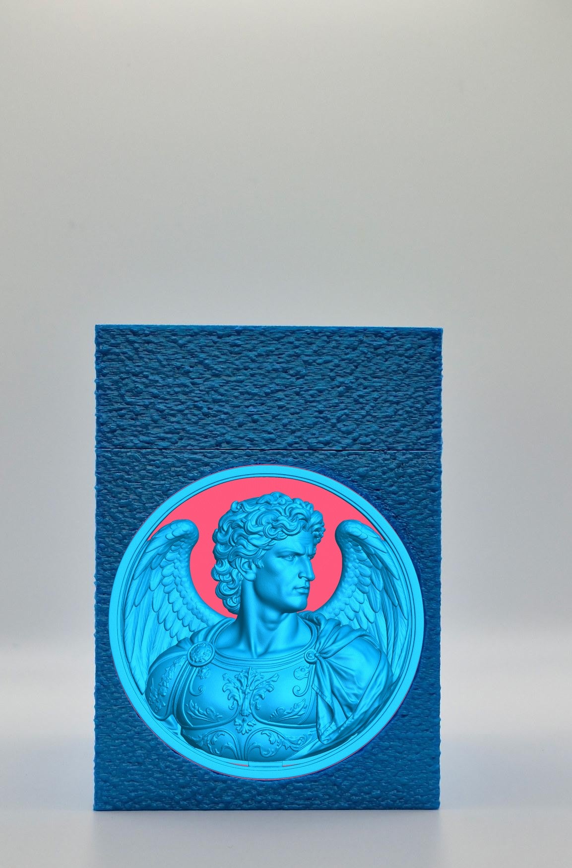 Angel Card Box — Blue