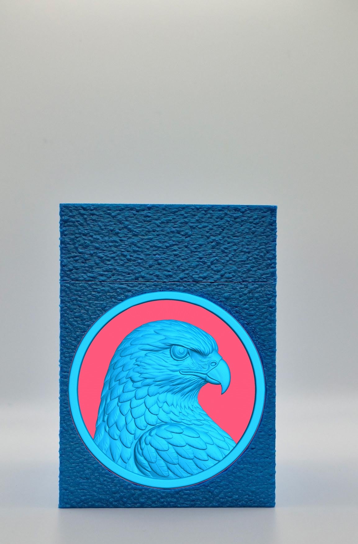 Eagle Card Box — Blue