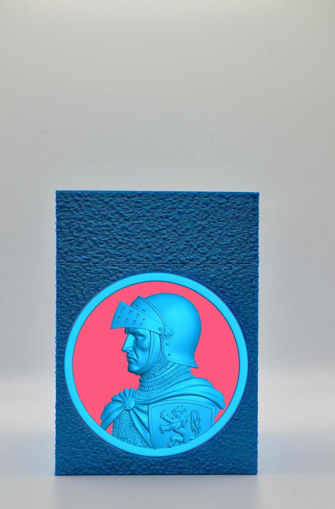 Knight Card Box — Blue