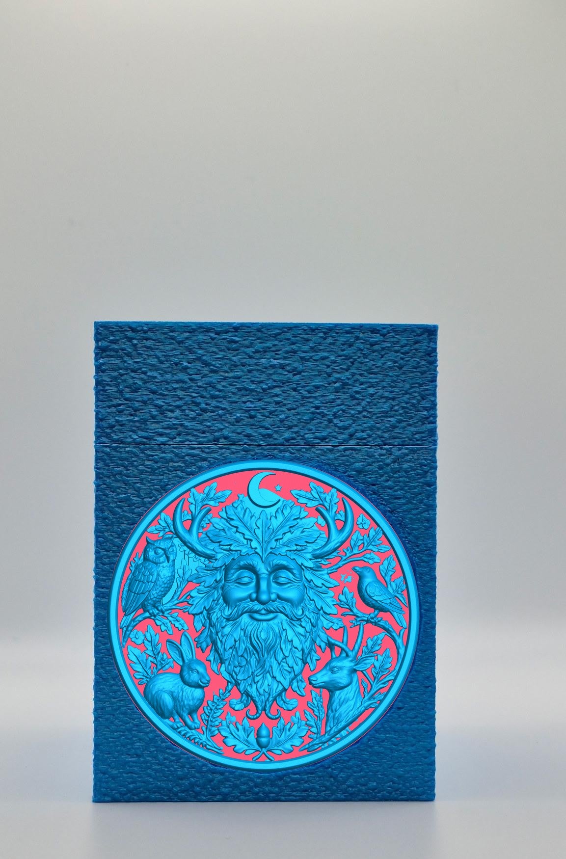 Tree Spirit Card Box — Blue