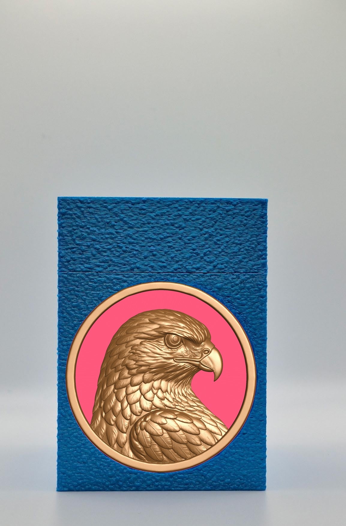 Eagle Card Box — Blue