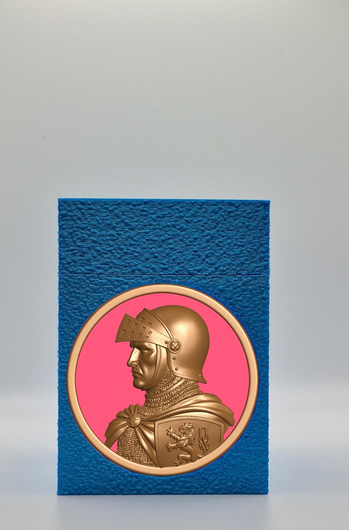 Knight Card Box — Blue