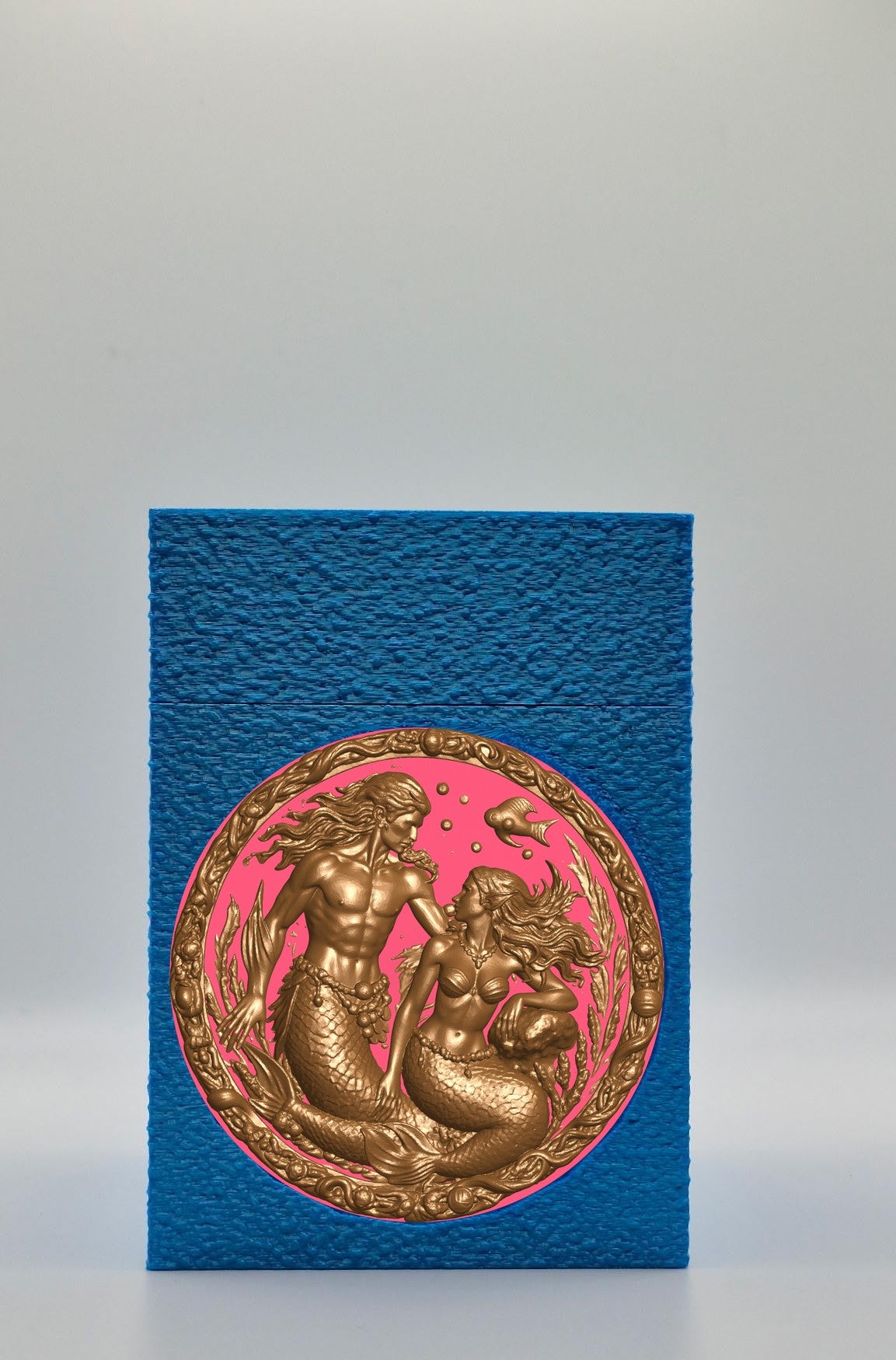 Merfolk Card Box — Blue