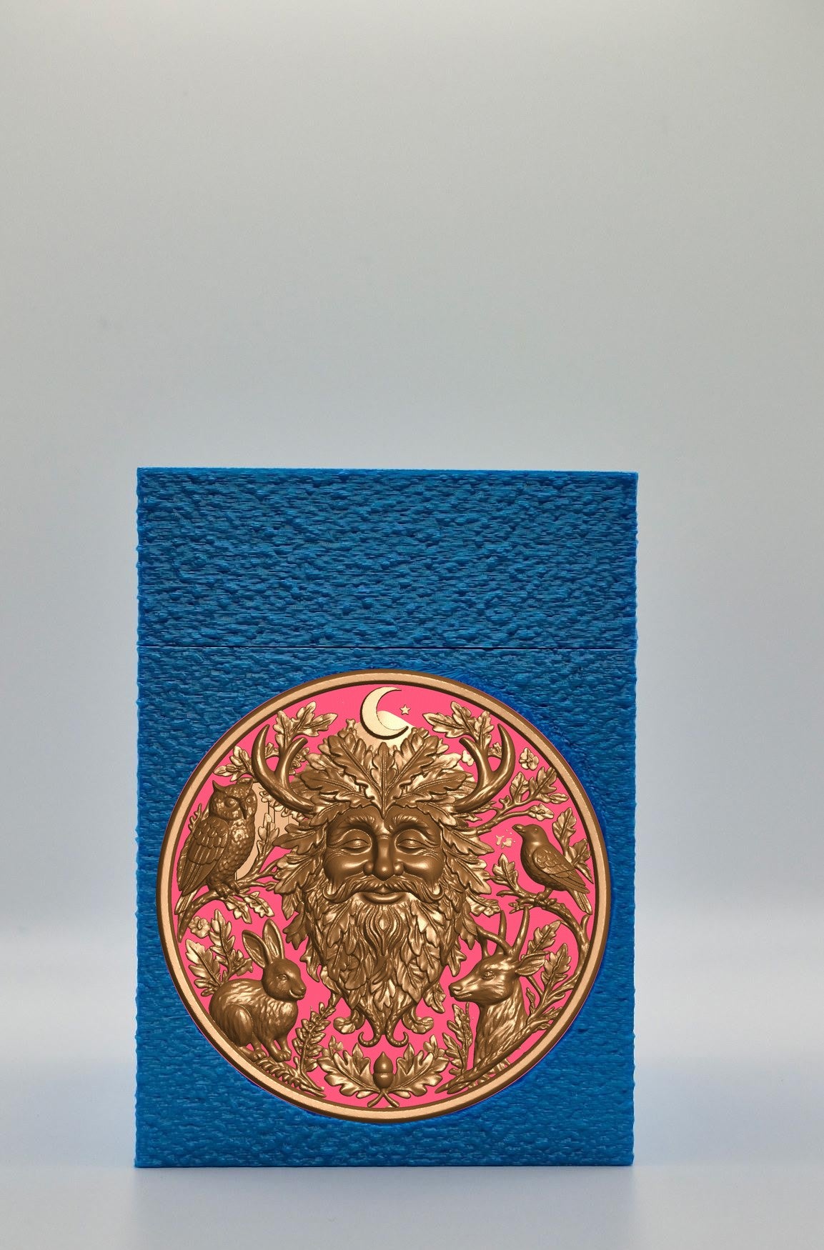 Tree Spirit Card Box — Blue