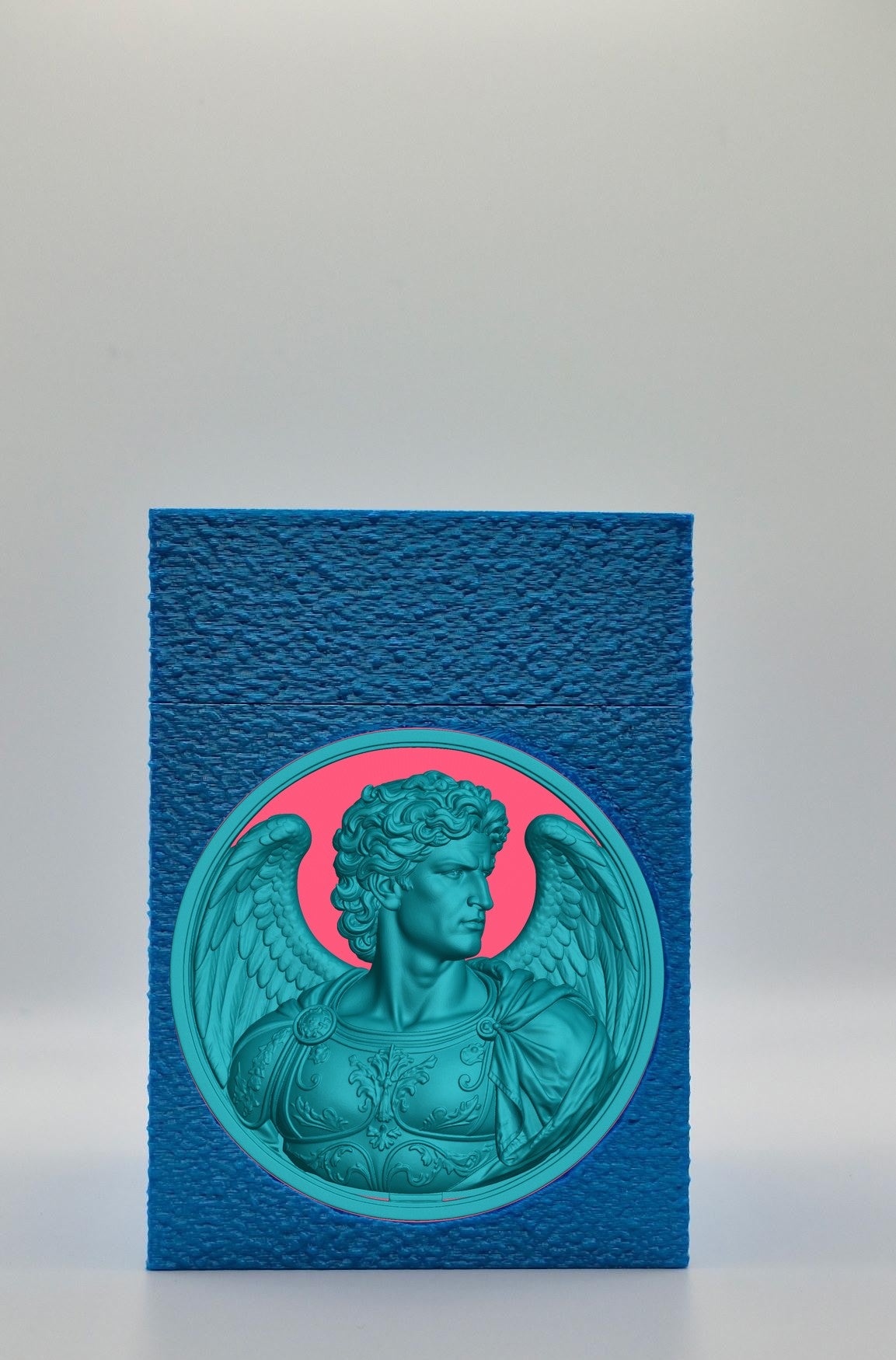 Angel Card Box — Blue