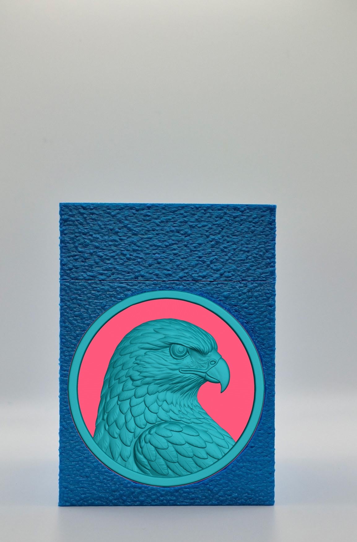 Eagle Card Box — Blue