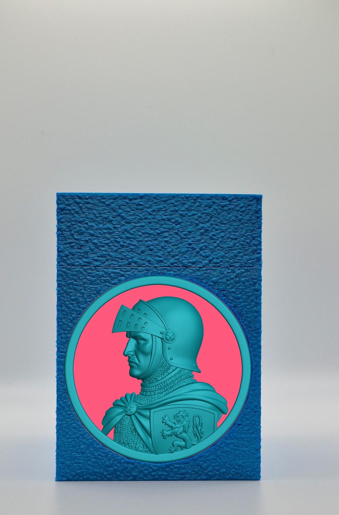Knight Card Box — Blue
