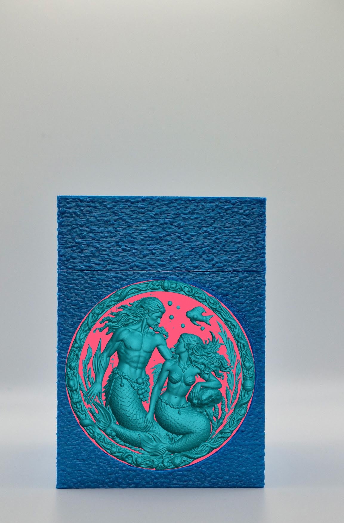 Merfolk Card Box — Blue