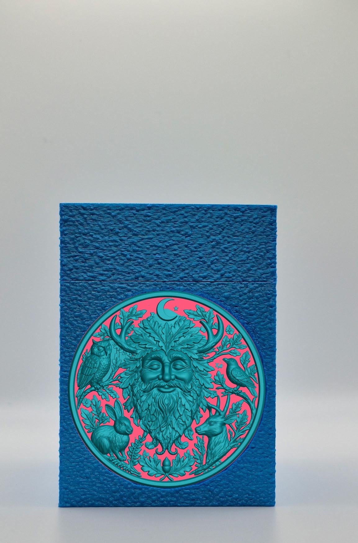 Tree Spirit Card Box — Blue